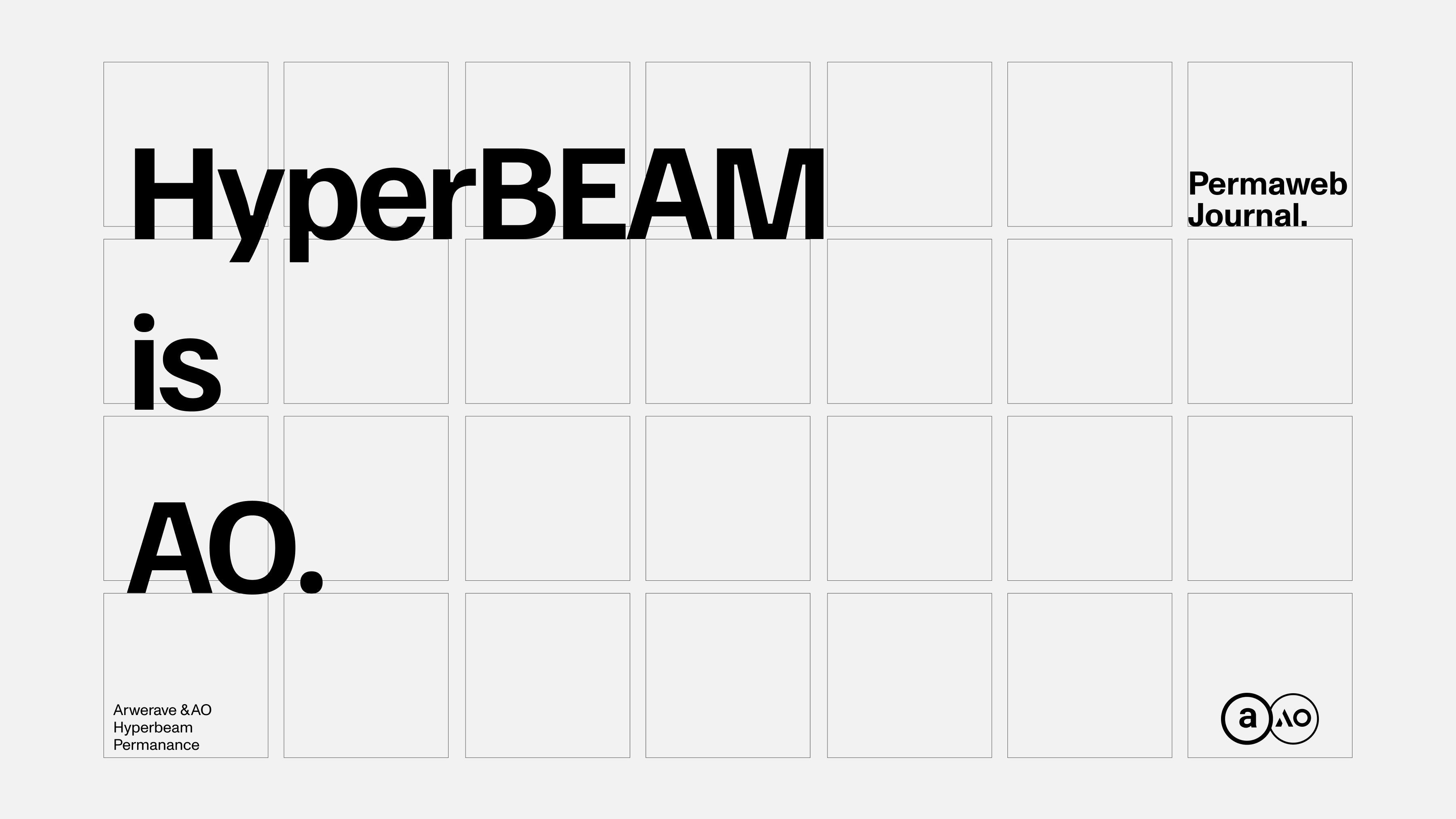 HyperBEAM：当AO 不再是「智能合约」，而是「操作系统」